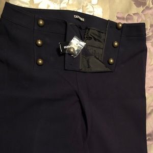 Sailor inspired express flare pants